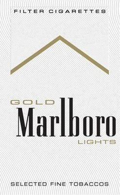 Trademark MARLBORO GOLD LIGHTS Label