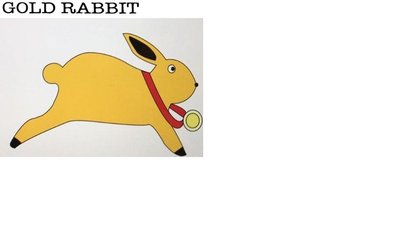 Trademark Gold Rabbit