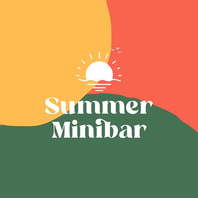 Trademark Summer Minibar + Lukisan