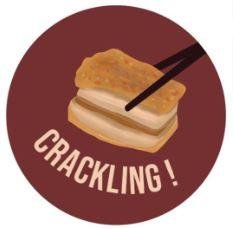 Trademark CRACKLING! DAN LUKISAN