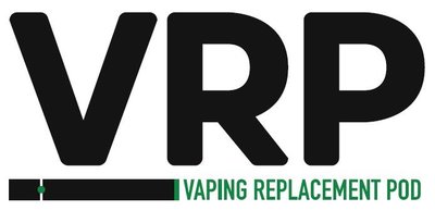 Trademark VRP vaping replacement pod + Logo