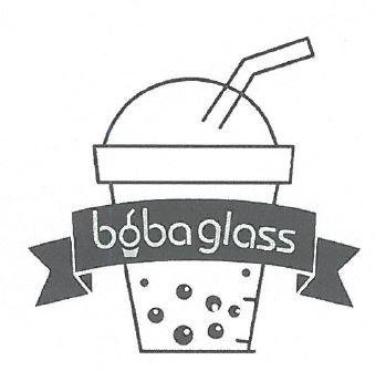 Trademark bobaglass + logo