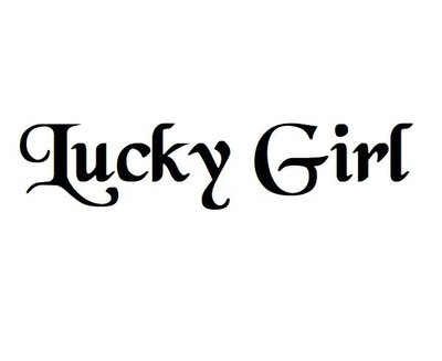 Trademark Lucky Girl