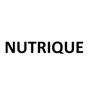 Trademark NUTRIQUE