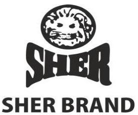 Trademark SHER BRAND & Lukisan