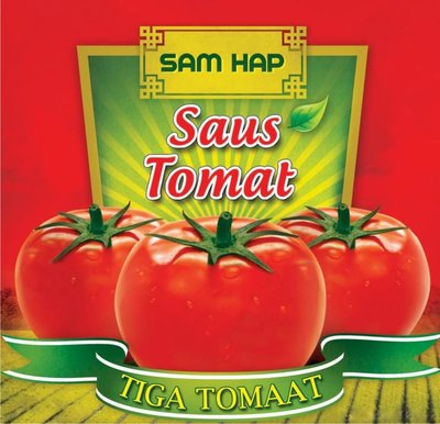 Trademark SAM HAP TIGA TOMAAT