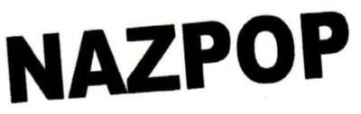 Trademark NAZPOP