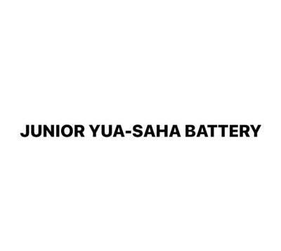 Trademark JUNIOR YUA-SAHA BATTERY