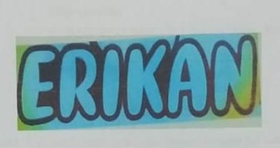 Trademark ERIKAN