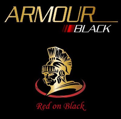 Trademark ARMOUR Red on Black