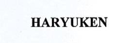 Trademark HARYUKEN