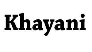 Trademark KHAYANI