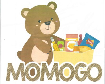 Trademark MOMOGO + Gambar Beruang