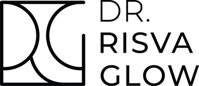 Trademark DR. RISVA GLOW + LUKISAN (LOGO)