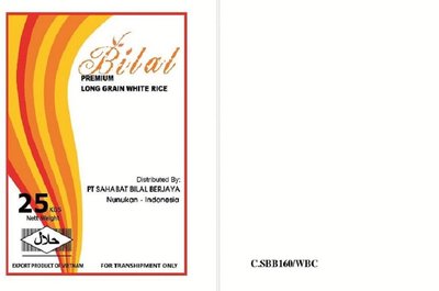 Trademark Bilal (Premium Long Grain White Rice)