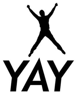 Trademark YAY + logo