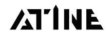 Trademark ATINE logo