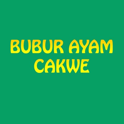 Trademark BUBUR AYAM CAKWE