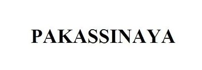 Trademark PAKASSINAYA
