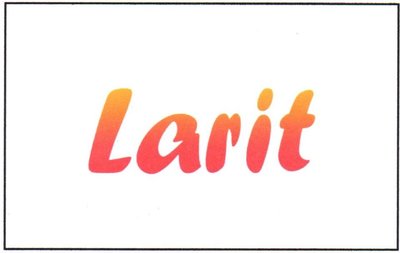 Trademark LARIT