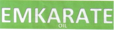 Trademark EMKARATE OIL