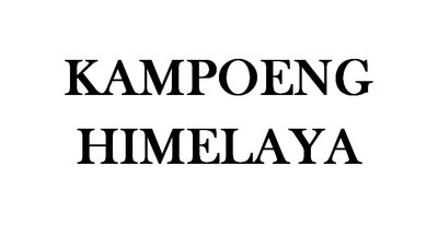 Trademark Kampoeng Himelaya