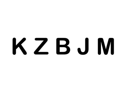 Trademark KZBJM