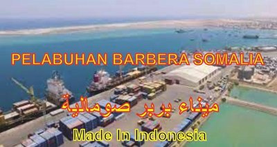 Trademark PELABUHAN BARBERA SOMALIA + TULISAN ARAB ( MINA' BARBERA SOMALIYAH)