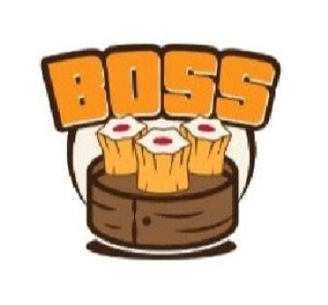 Trademark BOSS + Lukisan/ Logo