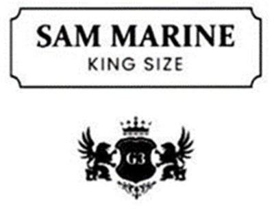 Trademark G3 SAM MARINE KING SIZE