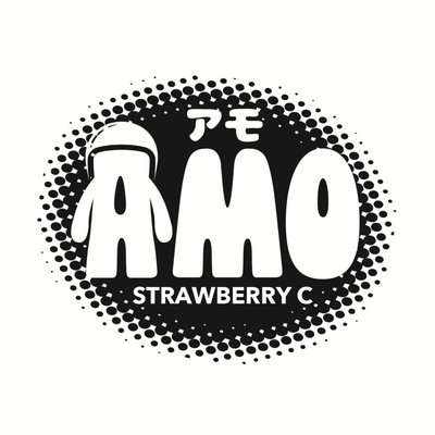 Trademark AMO STRAWBERRY C + LUKISAN + HURUF KANJI