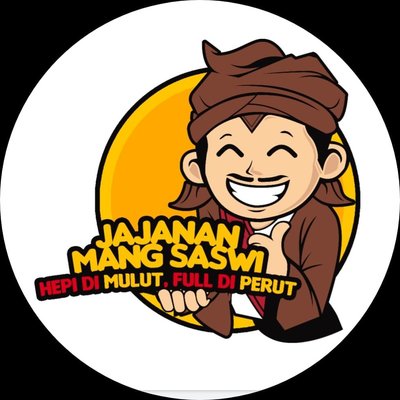 Trademark Jajanan Mang Saswi Hepi di Mulut Full di Perut