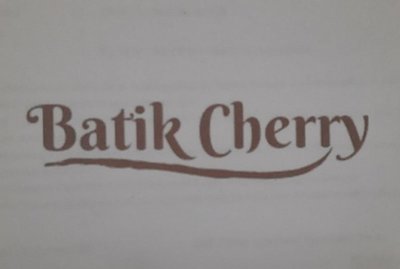 Trademark Batik Cherry + lukisan