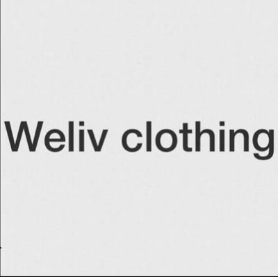 Trademark Weliv clothing