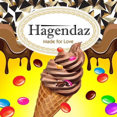 Trademark HAGENDAZ + LOGO