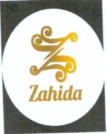 Trademark ZAHIDA