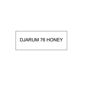 Trademark DJARUM 76 HONEY