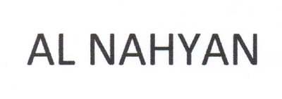 Trademark AL NAHYAN