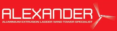 Trademark ALEXANDER ALUMINIUM EXTRUSION LADDER WIND TOWER SPECIALIST