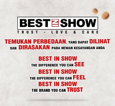 Trademark BEST IN SHOW TRUST - LOVE & CARE + LOGO & TAGLINE