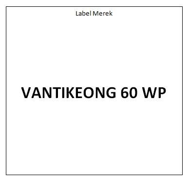 Trademark VANTIKEONG 60 WP