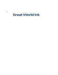 Trademark Great World Ink