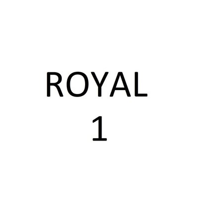 Trademark ROYAL 1