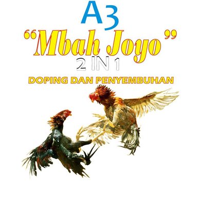 Trademark A3 "Mbah Joyo" 2 IN 1 DOPING DAN PENYEMBUHAN