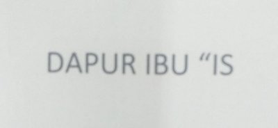 Trademark DAPUR IBU "IS