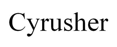 Trademark Cyrusher