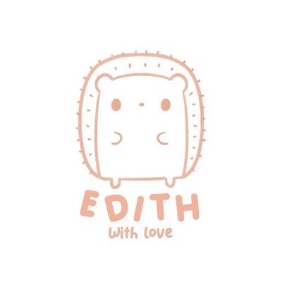 Trademark EDITH WITH LOVE & LUKISAN