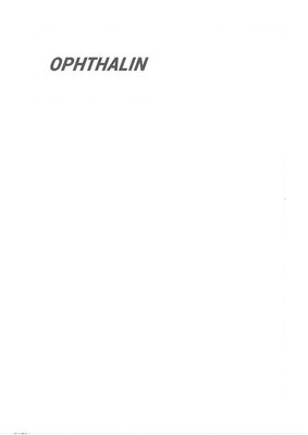 Trademark OPHTHALIN