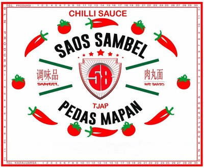 Trademark SAOS SAMBEL PEDAS MAPAN