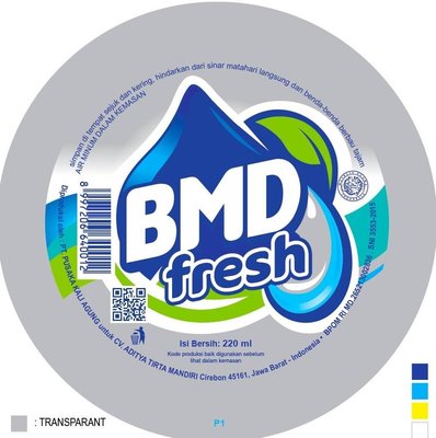 Trademark BMDfresh + Logo/Lukisan